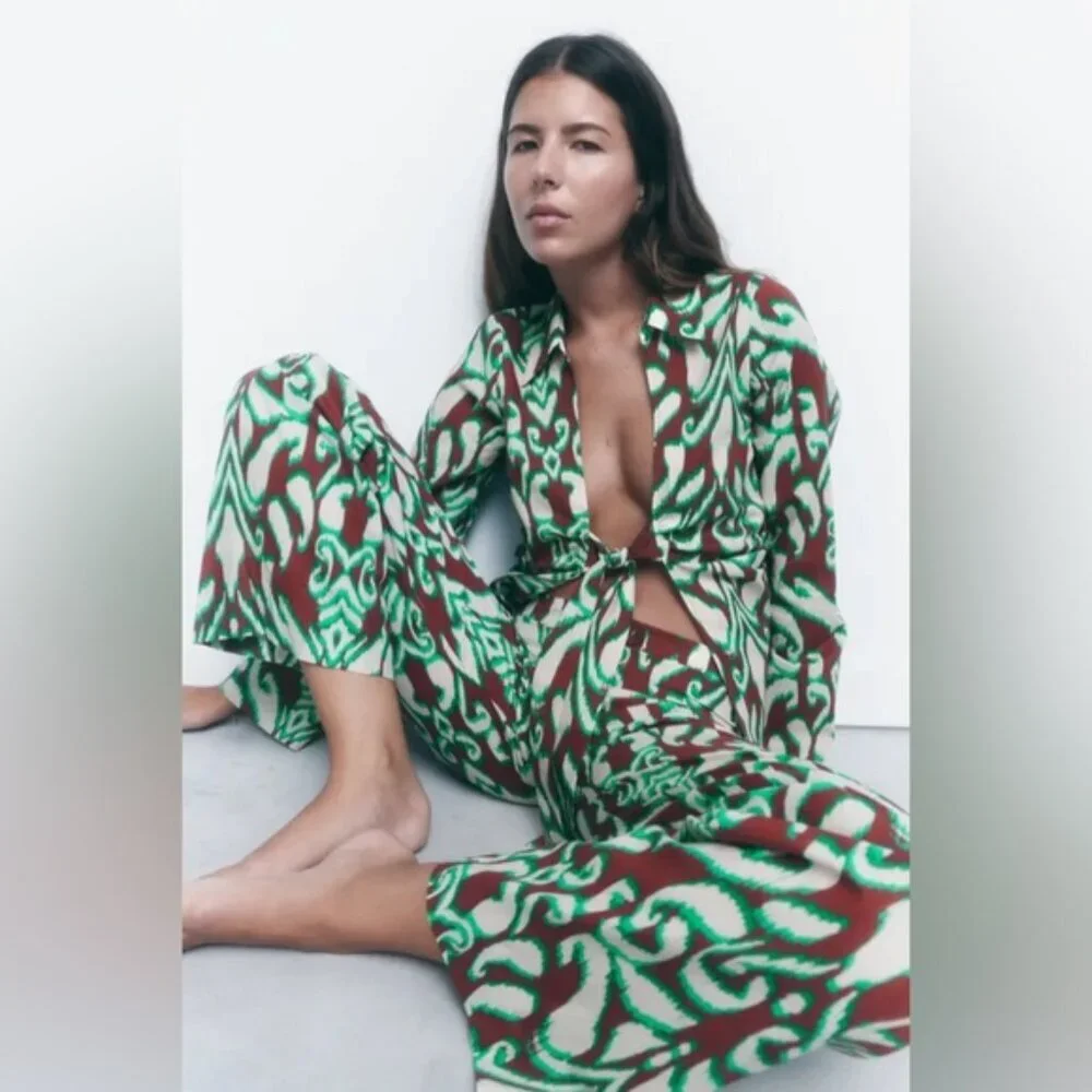 Zara nwt printed